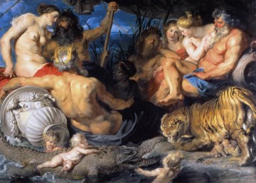 Pedro Pablo Rubens Painting - Los cuatro continentes barrocos Peter Paul Rubens